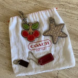 Set of Adorable Coach Keychains!
